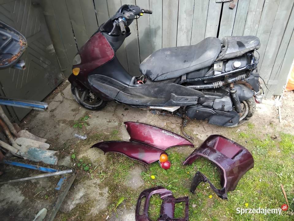 2 skutery yamaha piaggio Konina