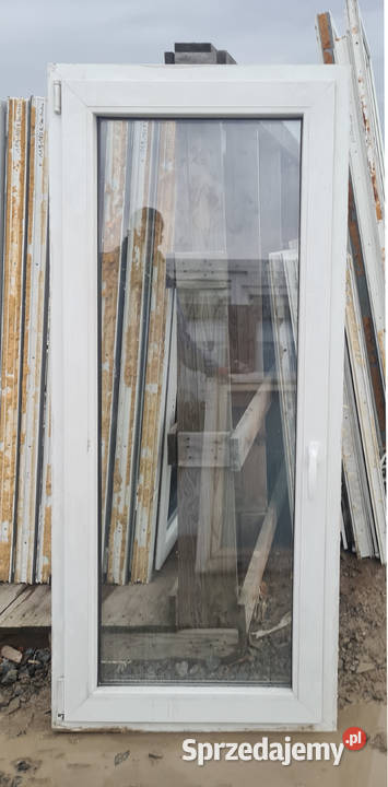 OKNA KacprzaK OKNO PCV 79X175 Używane Plastikowe lubelskie Lublin