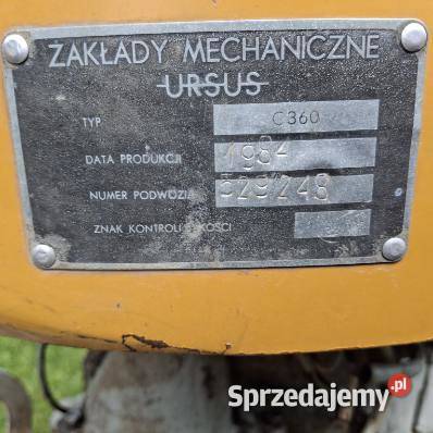 Ursus c 360 Stronie sprzedam