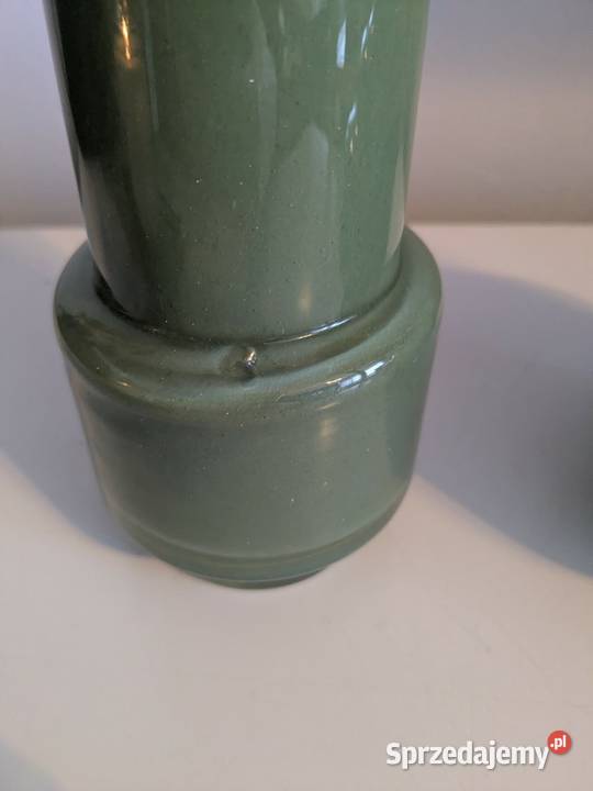 Wazon szkło dekoracyjne zielone Dąbrowa Górnicza