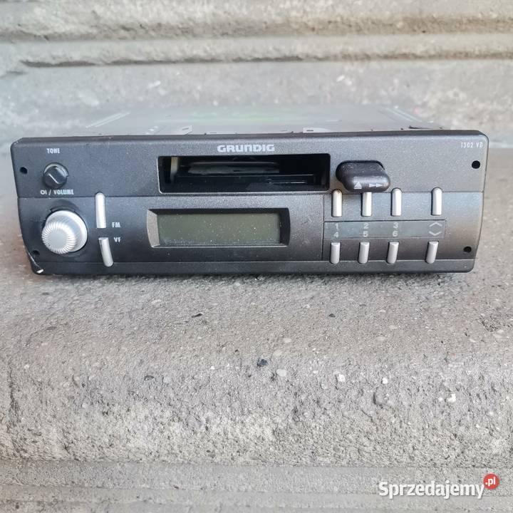 Radio samochodowe Grundig 1302 VD klasyk lubuskie Gubin sprzedam
