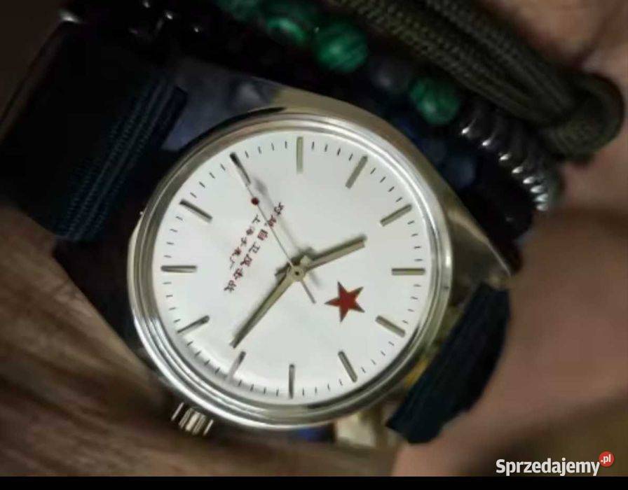 Zegarek Szanghaj w stylu militarnym Tychy