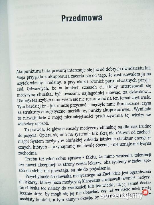 Akupresura bez tajemnic medycyna naturalna Warszawa