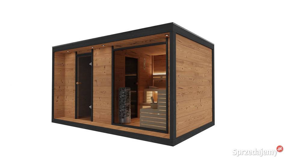 Sauna ogrodowa SADE 410 x 250 DOSTAWA W Bielsko-Biała