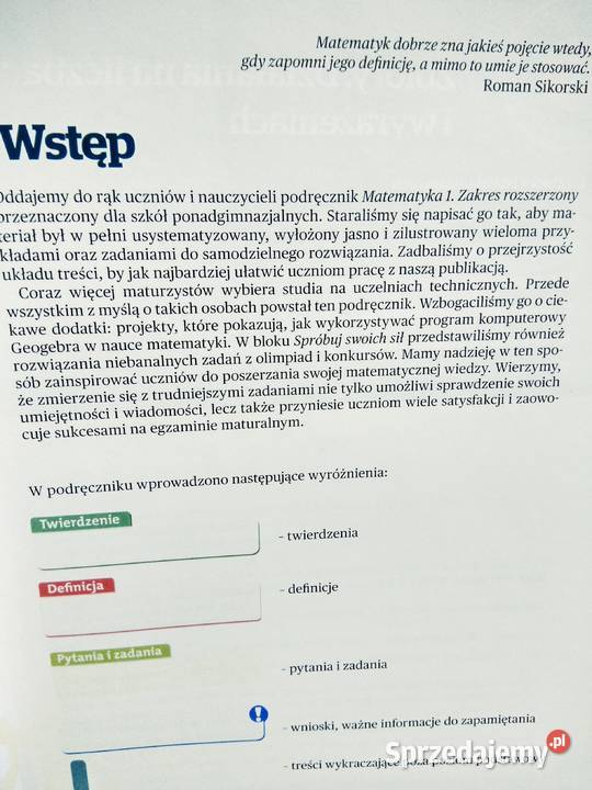 Matematyka ciekawi świata podręcznik operon Warszawa