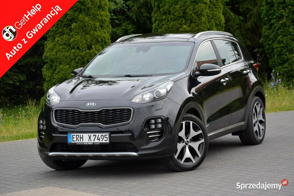 Kia Sportage GTLine Radar Navi Kamera Panorama centralny zamek Ostrów Mazowiecka
