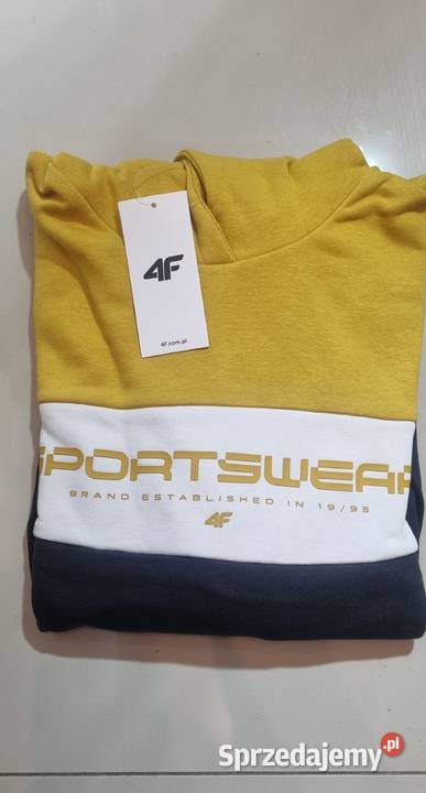 Nowa Bluza dresowa 4F z kapturem męska Legnica