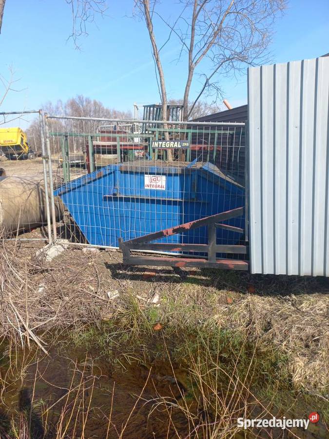 Kontener wannowy na odpady