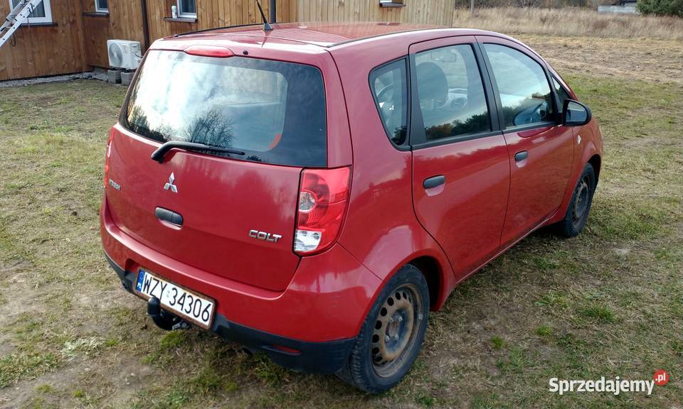 Mitsubishi Colt 13 95 benz LPG gaz hak 2011r Zarejestrowany w Polsce Puszcza Mariańska