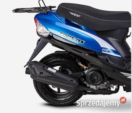 Skuter LJ50QT8L ZIPP Tops RS czarnoniebieski Zipp Gorlice