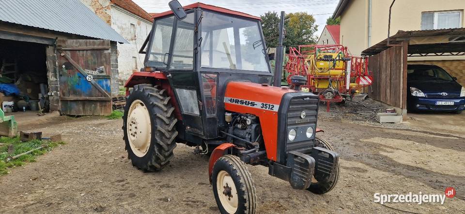 Ursus 3512 MF 235 255 C360 3P Czerwony Kościół