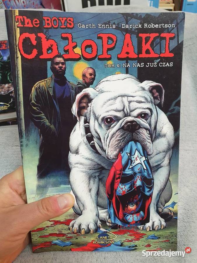 Chłopaki The Boys zestaw 4 komiksów Komiksy