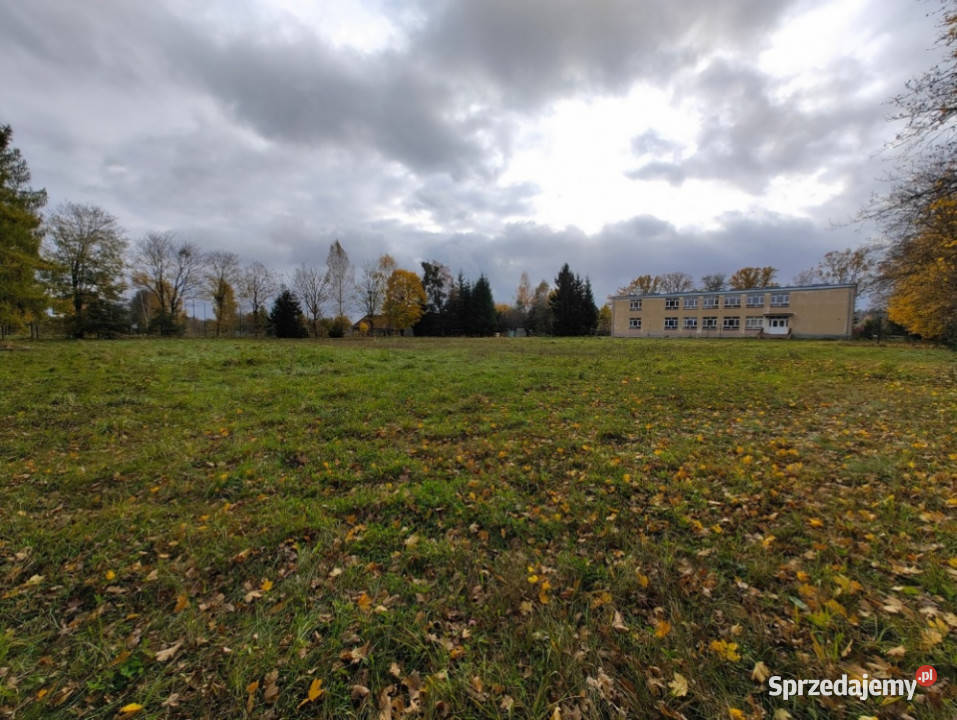 Działka o pow 128 ha zabudowana budynkiem warmińsko-mazurskie Błudowo