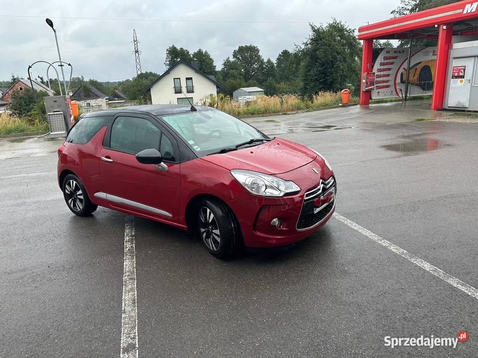 Citroen DS3 SoChic 16 eHDI Cabrio automat 259000km Brzezinki sprzedam