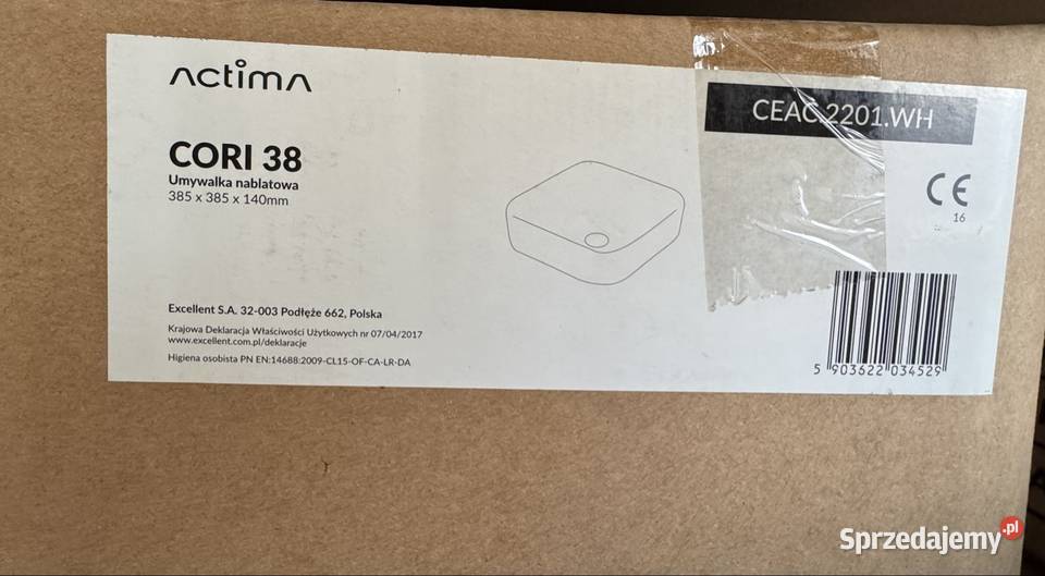 Actima Cori 38 CEAC2201WH Łazienka Legionowo