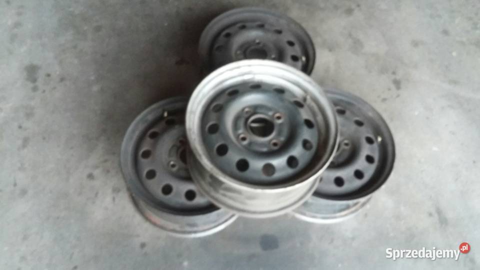 felgi stalowe 13 vw polo skoda 4 sztuki Motoryzacja Knurów