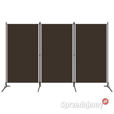 vidaXL Parawan 3panelowy brązowy 260 x 180 Warszawa