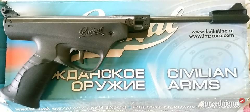 Pistolet wiatrówka BAIKAL MP53M śląskie Goleszów