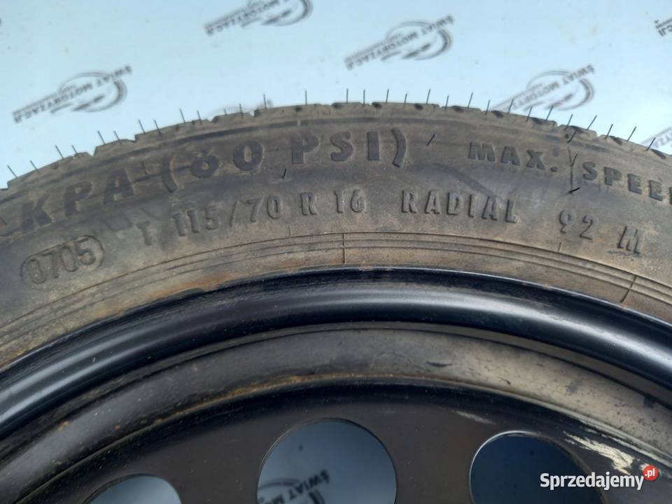 OPEL ASTRA H koło dojazdowe 1157016 92M 4x100