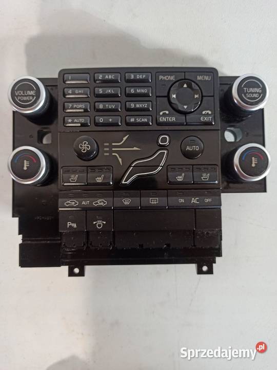 PANEL STEROWNIK NAWIEWU RADIO VOLVO V70 III