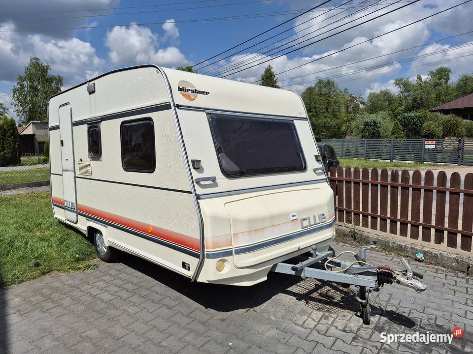 Przyczepa kempingowa Burstner Club Kempingowe