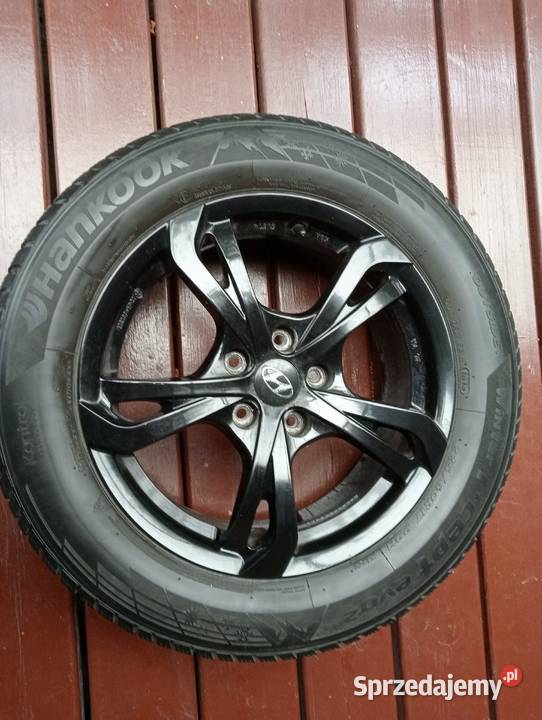 4 koła zimowe Tucson 22560R17 czarne aluminiowe Elbląg sprzedam