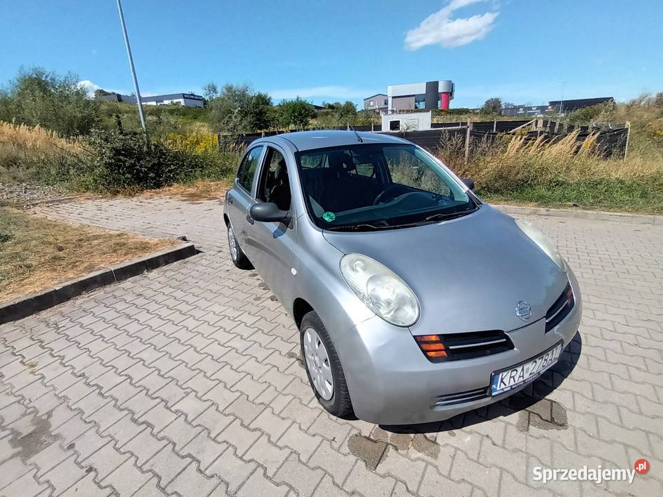 Sprzedam Nissan Micra K12 12 80 2004 gniazdo AUX Bęczarka