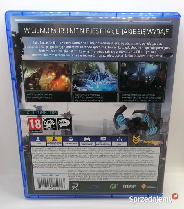 Gra 4 Killzone Shadow Fall Elbląg