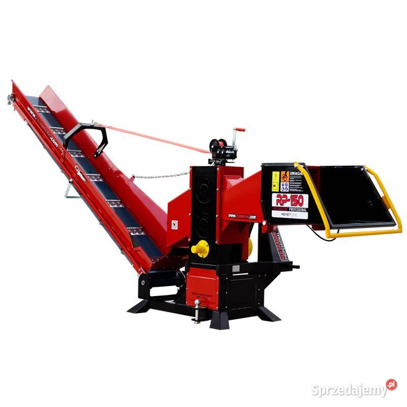 Rębak do drewna z taśmociągiem 3m Pozostałe