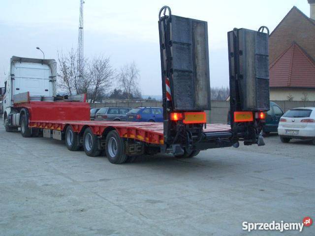 NACZEPA NISKOPODWOZIOWA NISKOPODŁOGOWA CTC 40860kg Turek sprzedam