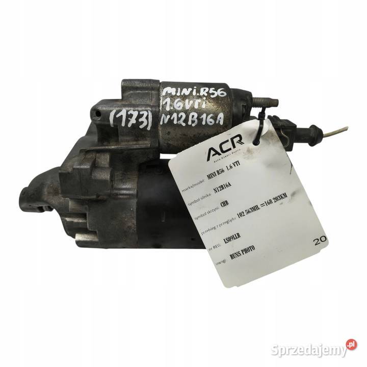 ROZRUSZNIK Mini Cooper R56 16 16V VTI bosch Chełm