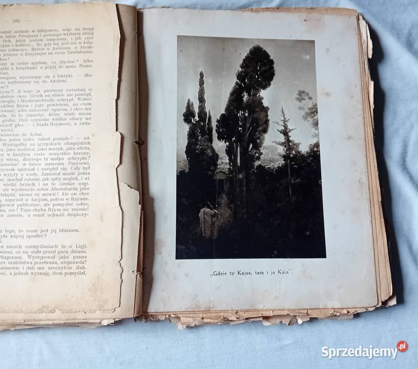 Henryk Sienkiewicz Quo vadis około 1900 r do Koźminek