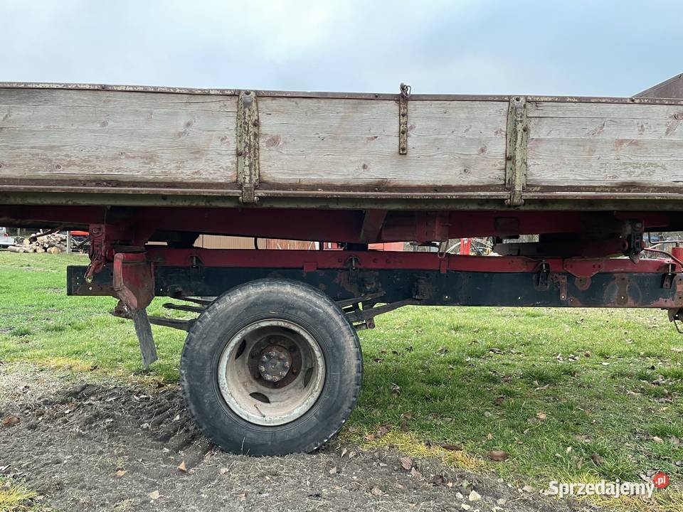 Przyczepa jednoosiowa Meiller Kipper wywrotka Przyczepy rolnicze Ożarów