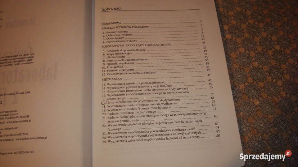 Ćwiczenia laboratoryjne z fizyki Szuba js fizyka Osięciny
