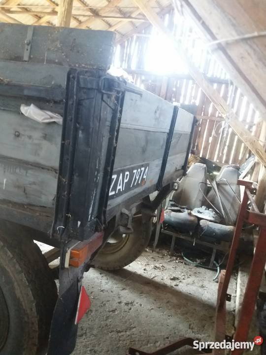 Przyczepa D44a zarejestrowana Hrubieszów