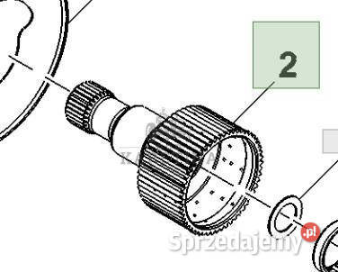 John Deere 8120 8220 8320 Piasta R108580 Jastrzębniki sprzedam