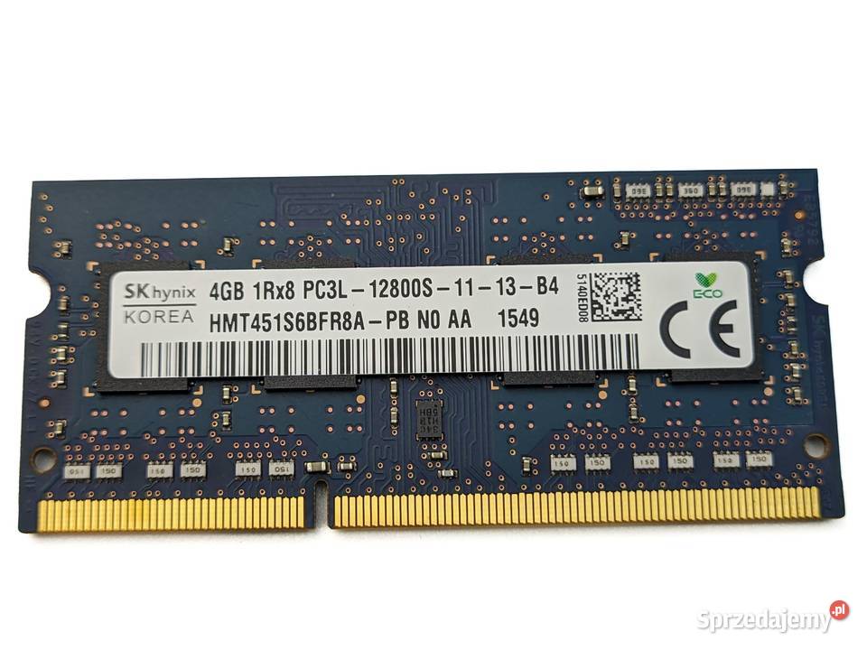 HYNIX 4GB DDR3L PC3L 12800 S 135V