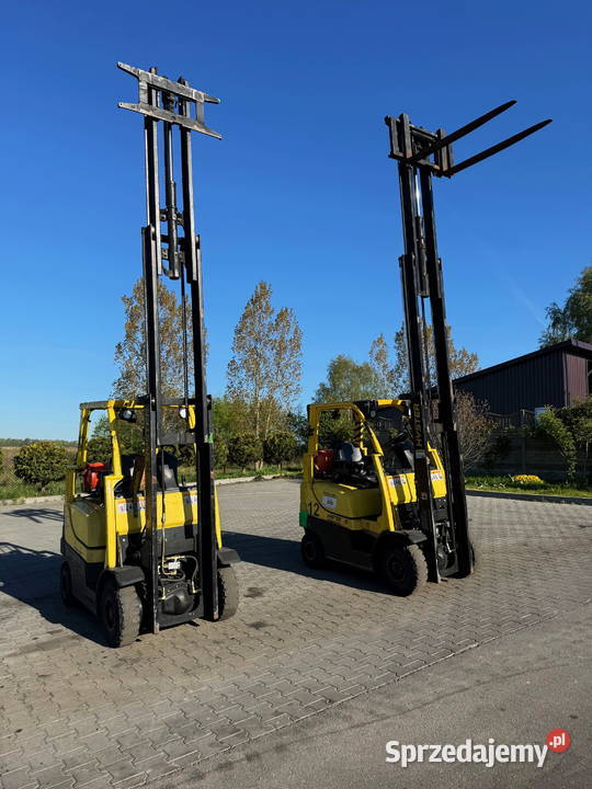 wózek widłowy HYSTER H16FT Triplex 450m 2007r Działoszyn