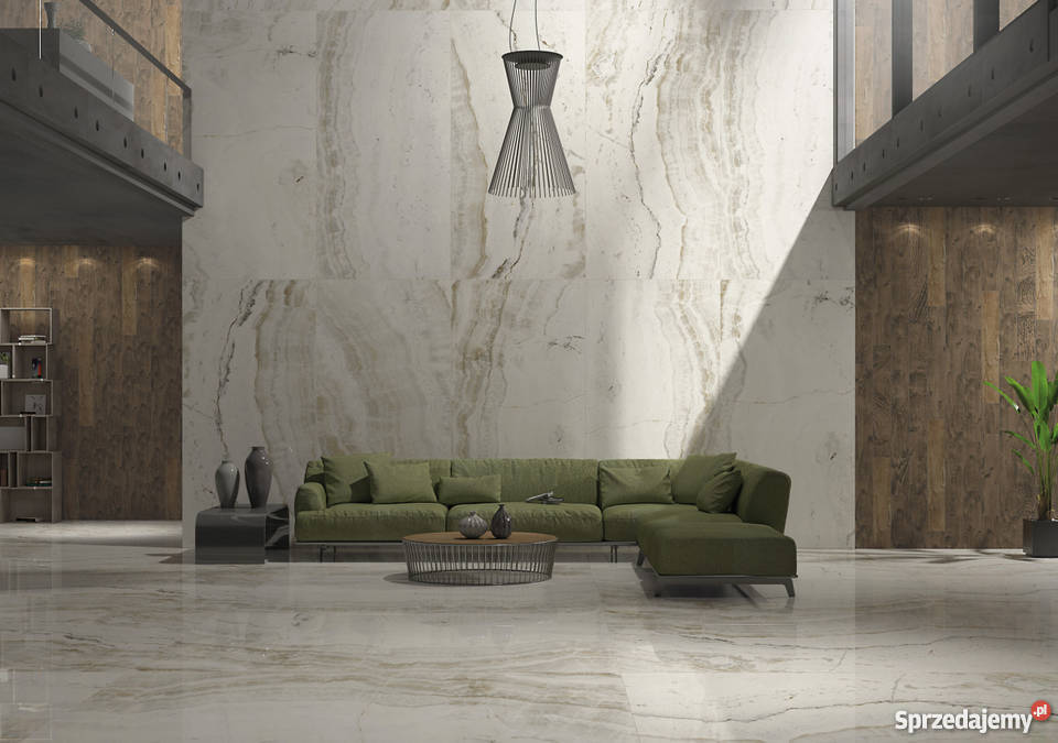 Gres Szkliwiony Onyx White 60 x 1195 x 1 Krzywda