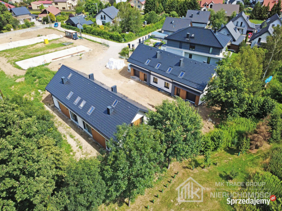 Gotowy nowy dom w zabudowie bliźniaczej 5 pokoi Niepołomice