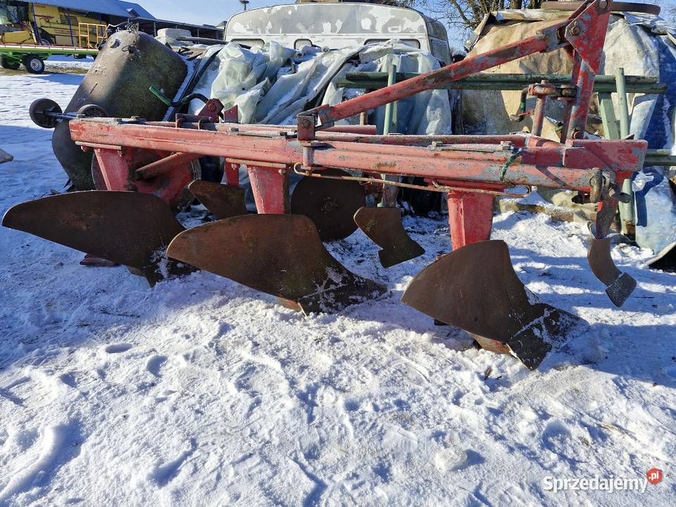 Pług 3 skibowy zagonowy unia grudziądz