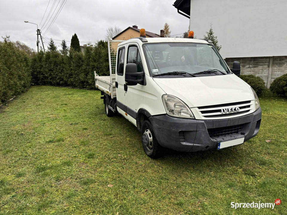 Iveco Daily 35C15 30 HPI Doka 7 osób Kipper pełny VAT Bliżyn sprzedam