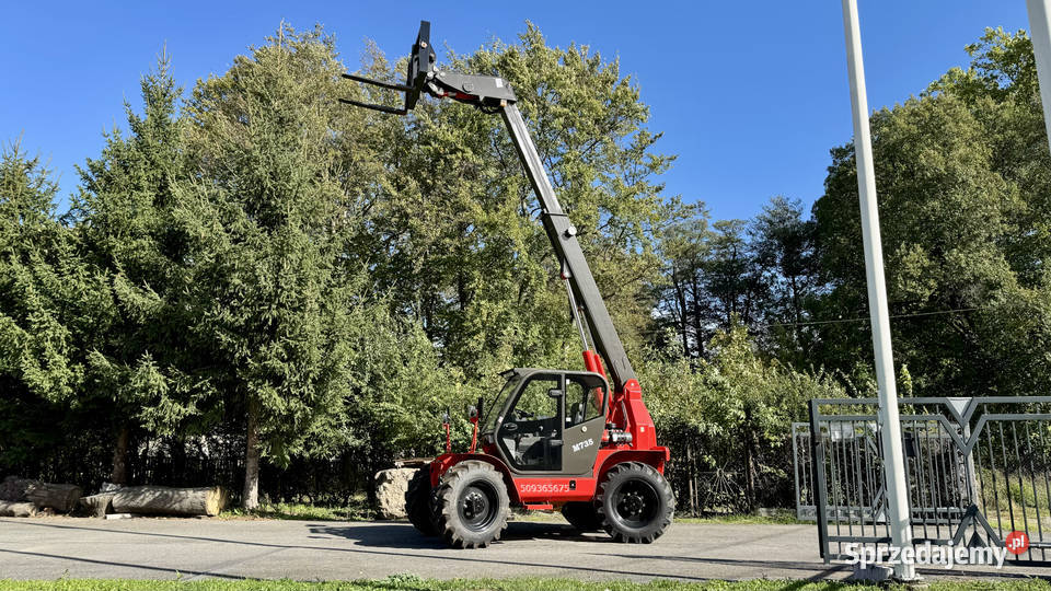 Teleskopowa ładowarka nowa KMM M735 łódzkie Łódź