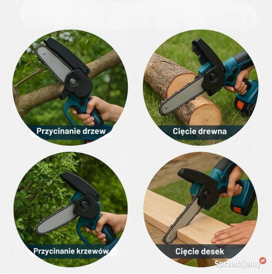 ŁAŃCUCHOWA piła BEZSZCZOTKOWA akumulatorowa 6 2 Dom i Ogród Wałbrzych