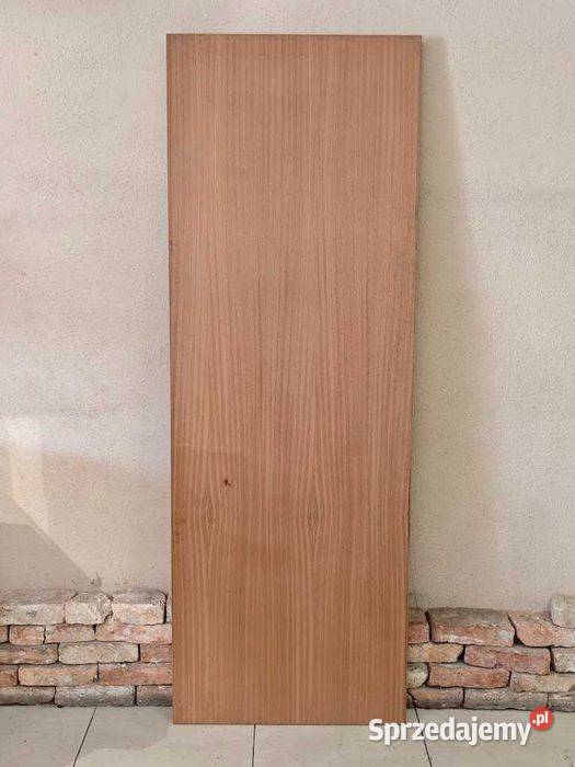 Drzwi wewnętrzne mahoniowe prawdziwe drewno Góra