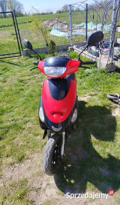 Zipp 50 2014 zamiana quad cross 125 bagażnik