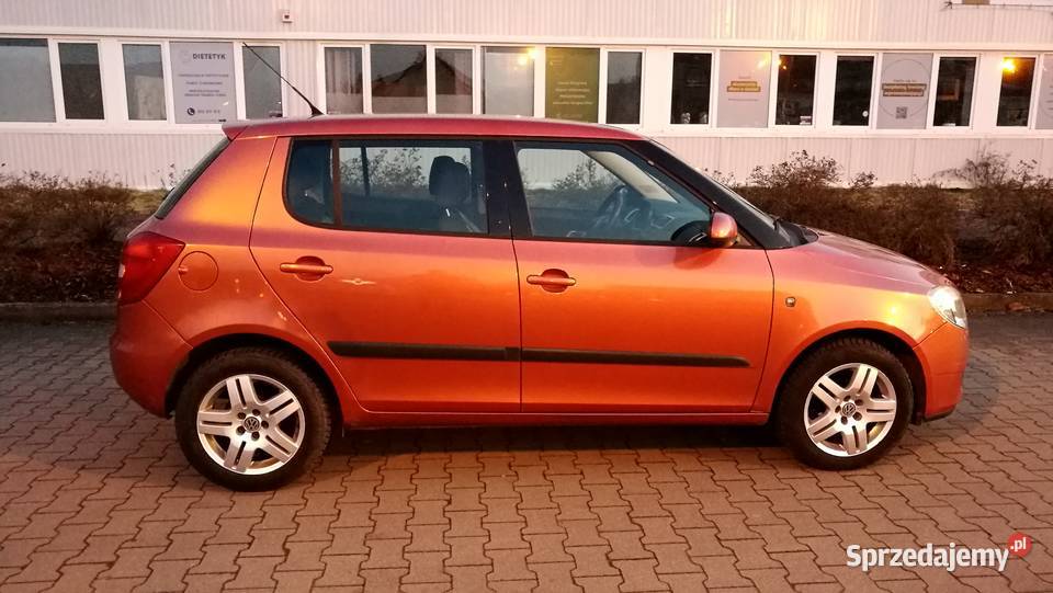 Skoda Fabia II 12 benzynamało pali zachodniopomorskie Szczecin