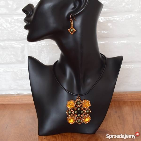 Wisior z kryształkami Swarovskiego Bydgoszcz