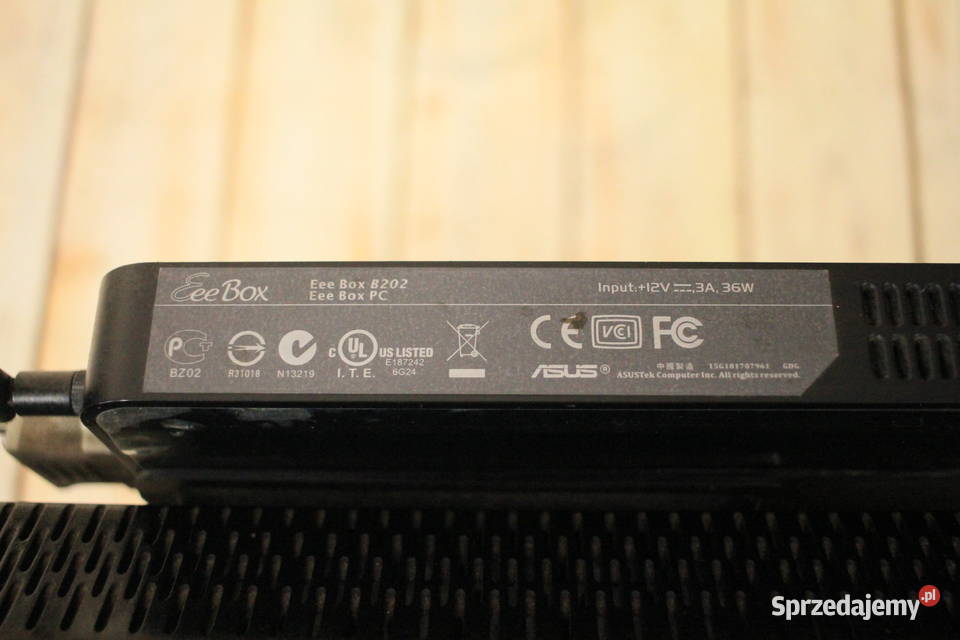 Komputer Asus EeeBOX B202 monitor karta WIFI Pozostałe Pszczyna