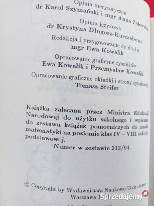 Leksykon ucznia matematyka unikat okazy tradycyjny podręcznik Podręczniki